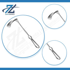 Rétracteur Kocher manuel de haute qualité 205mm de long Instrument chirurgical en acier inoxydable certifié CE réutilisable pour la chirurgie générale - Product Image 4