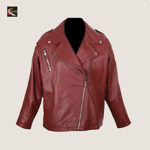 Chaquetas de cuero para mujer a la moda, venta al por mayor, ropa de abrigo elegante y barata - Product Image 1