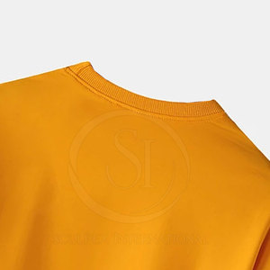 เสื้อสเวตเชิ้ตผ้าฟลีซผสมคอตตอน/โพลีเอสเตอร์สำหรับผู้ชาย ลายเรียบ แห้งเร็ว ระบายอากาศได้ดี เหมาะสำหรับใส่ในฤดูหนาว สวมใส่สบาย - Product Image 4