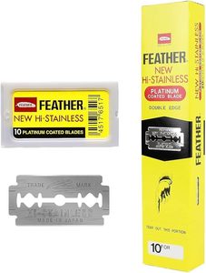 Feather - 100 Double Strand <b>Razor</b> <b>Blades</b> - Product Image 5