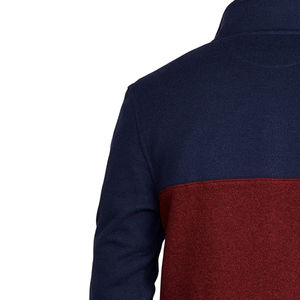 Vente en gros de pulls de golf à fermeture éclair pour hommes coupe ajustée à manches longues pulls de pêche pour hommes sweat-shirt de performance - Product Image 5