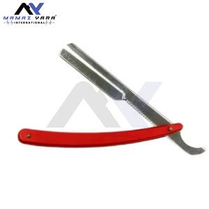 มีดโกนหนวดทรงตรงแบบตุรกี ด้ามพลาสติก ผลิตตามสั่ง ขายดี สำหรับร้านเสริมสวย รับผลิตแบรนด์ OEM  สีและสไตล์ตามต้องการ - Product Image 4