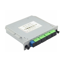 2x16 PLC Cassette Terminal Box SC Rack Mount Fiber Optical PLC ODF Splitter FTTH LC Connector FC Type 19 Inch Distribution Frame