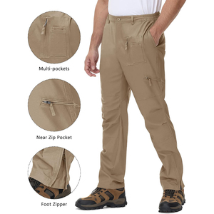 Custom Waterproof Windproof Breathable Cotton Work Trousers Mens Cargo High Waist Winter Wholesale Price - Product Image 2