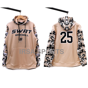 Sweats à capuche avec impression de logo personnalisé, 100% coton, polaire d'hiver, pull-over et fermeture éclair, OEM/ODM, broderie respirante, unisexe, taille XS - Product Image 2