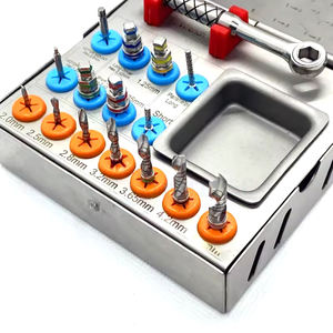 Kit de Compresión para Elevación de Seno Maxilar con Implantes Dentales de Acero Inoxidable, Certificado CE, Manual, 16 Piezas, para Injertos de Implantología - Product Image 1