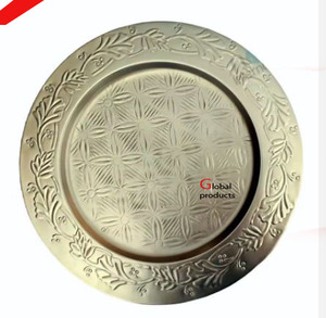 Nouvelle arrivée 2025, assiette de présentation ronde design pour hôtel, restaurant et bar - Product Image 1