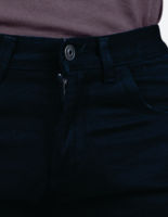 Jeans de moto unisexe renforcés coupe-vent grande taille, pantalon de motard robuste avec protection CE