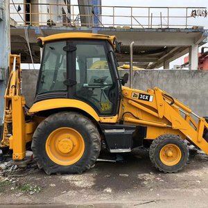 รถตักล้อยาง JCB3CX มือสอง สภาพดี พร้อมอุปกรณ์เสริมครบครัน เครื่องยนต์ฮิตาชิ ระบบควบคุม Kawasaki PLC น้ำหนัก 22 ตัน บุ้งกี๋ขนาด 8 เมตร - Product Image 1