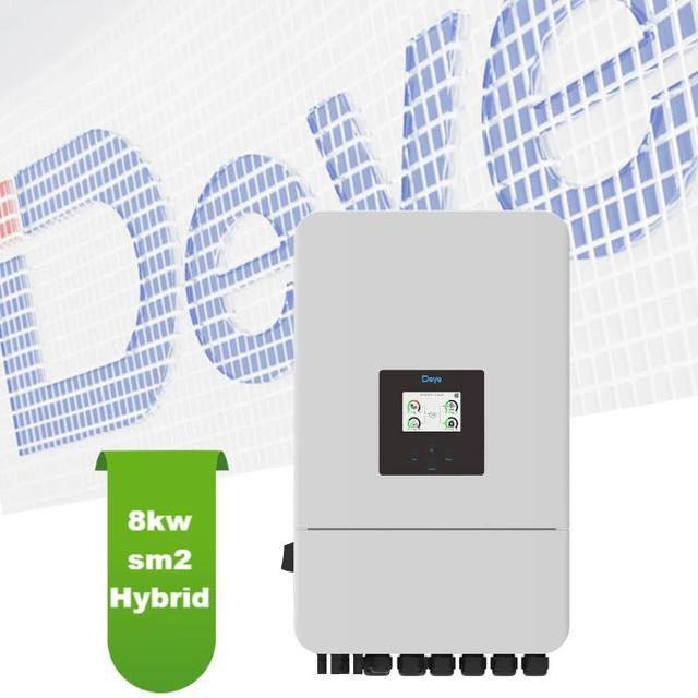 Stock Hybrid Inverter DEYE Brand 8KW Hybrid SUN-3.6/5/6/7.6/8K-SG05LP1-EU-SM2 IP65 Deye Solar Hybrid Inverters for Sale