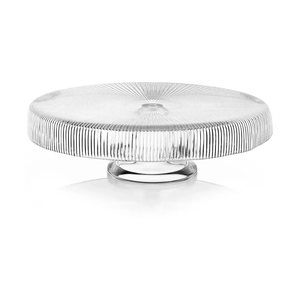 Support à gâteau en aluminium le plus vendu avec miroir fini fantaisie classique Antique support à gâteau en aluminium utilisé à la main pour les fêtes de mariage - Product Image 1