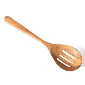Ensemble de 6 et 2 cuillères à soupe en bois d'acacia Ustensiles de cuisine de luxe faits à la main écologiques pour la cuisine domestique - Product Image 3