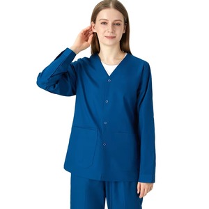 Tenue uniforme médicale contemporaine pour infirmière Tenue d'infirmière à manches longues Ensemble de gommage pour femmes Uniforme médical Ensemble Vêtements de travail pour hôpital - Product Image 2