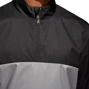 Ensemble coupe-vent et short pour homme couleur unie, nouvelle collection hiver 2025, veste courte zippée et short 100 % coton imprimé numériquement - Product Image 4