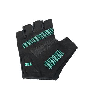 Gants de vélo d'été unisexes à demi-doigts en polyester respirant, antidérapants et résistants à l'usure, élastiques pour vélo de route - Product Image 3