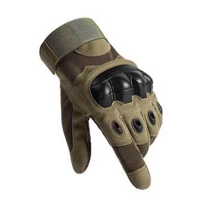 Vente en gros pas cher gants demi-doigt en cuir fitness haltérophilie entraînement gym personnalisés gants de chasse en plein air de haute qualité - Product Image 4