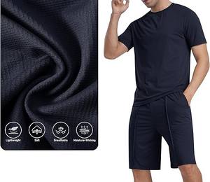 Conjuntos de verano de fabricante pakistaní para hombre, conjuntos de pantalones cortos personalizados a precio razonable, servicio OEM, conjuntos de ropa de verano para hombre - Product Image 4