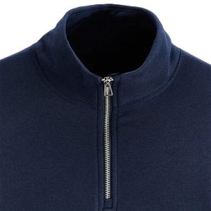 Hombres Drop Shoulder Sudadera French Terry 1/4 Cremallera Cuello alto Hombres Sudadera - Product Image 6