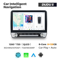 MEKEDE EU STOCK Autoradio Multimédia Android DUDU GPS Navigation Car-play Unité Principale 10.1 pouces Double Bouton Radio Voiture