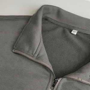 Top Quality Winter Custom <b>Men</b> Embroidery Plain Outdoor Fleece <b>Sweatshirts</b> <b>Half</b> <b>Zip</b> Slim Fit <b>Men</b> Hoodies - Product Image 6