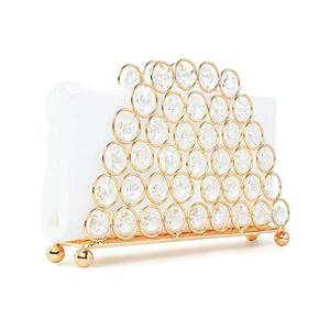 Porte-serviettes debout en cristal de qualité supérieure distributeur de Table de luxe pour cuisine salle à manger fête mariage et décor de pièce maîtresse élégant - Product Image 5