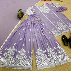 ชุดสูทผ้าจอร์เจียสำหรับออกกำลังกายผ้าหนาปักลายผ้าทอจากนักออกแบบล่าสุด - Product Image 4