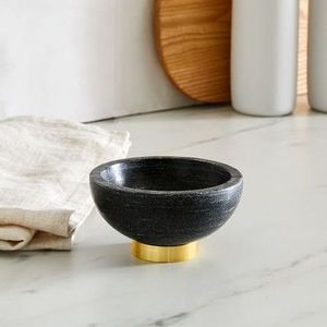 Cuencos de servir de mármol tallado ecológico con abastecimiento sostenible, ideal para fiestas y hogares ecológicos - Product Image 5