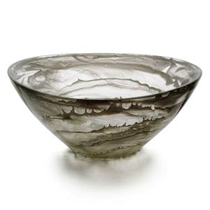 Bol rond peu profond en résine, blanc pur, brillant, lisse, fait à la main, vaisselle décorative pour la table de cuisine, origine indienne - Product Image 5