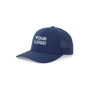 Custom Branded Logo Lightweight Waterproof Golf Hats 6 Panel Laser Perforated Classic Baseball <b>Caps</b> Vietnam OEM B2B Supplier VN - Product Image 3