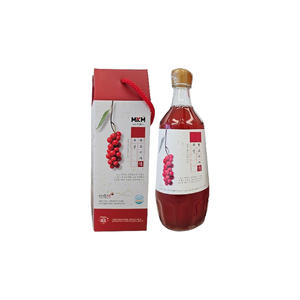 MKM Nueva Llegada 700ml Fresh Omija Jarabe Mungyeong Cultivado Vitamina C Rica Salud Bebida 5-HTP Ingredientes Cultivo Salvaje Alimentos - Product Image 1
