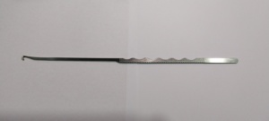 Sonda artroscopica manuale in acciaio inossidabile da 3 mm con gancio, certificata CE Classe I per set artroscopici del <span class=keywords><strong>ginocchio</strong></span>, applicazioni ORL e <span class=keywords><strong>ortopedia</strong></span> - Product Image 5