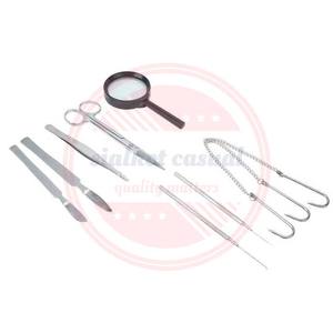 Kit de herramientas de disección de acero inoxidable de 8 piezas, juego de instrumentos de disección, instrumentos de Neurocirugía - Product Image 4