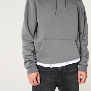 Alta calidad 100% algodón grueso pesado francés Terry hombres pulóver con capucha Slimfit Streetwear con logotipo personalizado cuello con capucha - Product Image 2