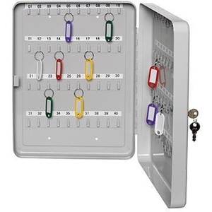 ตู้เก็บกุญแจ ALCO 16 X 20 X 8 ซม. เหล็กทาสีเทาอ่อน พร้อมกุญแจ 2 ดอก - Product Image 1