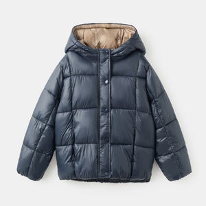 Chaqueta Acolchada de Moda, Cálida, Elegante, Informal para Invierno, Tejido Suave al Tacto, Ajuste Cómodo, Ropa de Abrigo para Invierno - Product Image 1