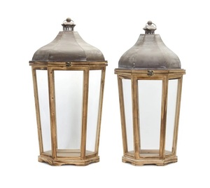 Low Price Selling Best Demanding <b>Square</b> <b>Box</b> Shape <b>Wooden</b> Iron Handle Lantern <b>Wooden</b> Lantern Home Lighting Candle Use Fancy Piece - Product Image 4