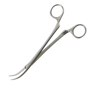 Pinzas para arteria de amígdalas Scott, abrazadera quirúrgica, instrumento hemostático curvo de acero inoxidable para cirugía ENT y General - Product Image 5