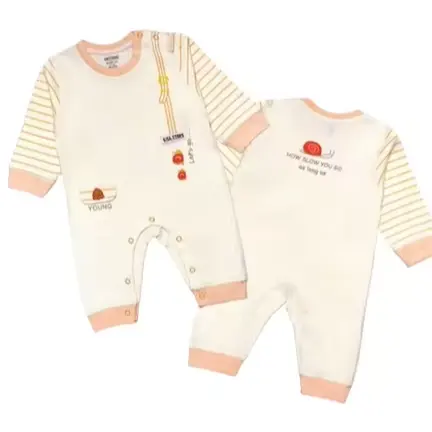 LiLLSTEPS Top Quality Round Neck Baby Apparel Cotton Fabric Jump Suits Available at Best Prices from Indian Manufacturer