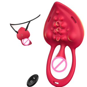 Draagbare Man/Vrouw Gedeelde Vibrator Met Haan Ring 9 Frequenties Waterdichte Usb Oplaadbare Groothandel Seksspeeltjes - Product Image 1