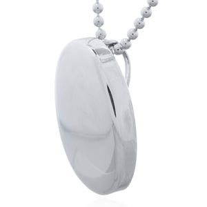 Venta al por mayor 925 Plata suave forma ovalada finos colgantes y dijes para los minoristas - Product Image 2