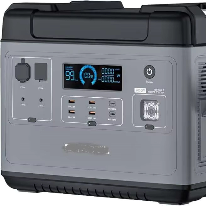 <strong>2000Wh</strong> Portable <strong>Power</strong> <strong>Station</strong> Solar Generator Certified LiFePO4 Battery, 2000Wr New available for sale