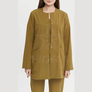 Servicio OEM personalizado de alta calidad de algodón Scrub Jacket Set Nuevo diseño de uniformes de hospital - Product Image 1