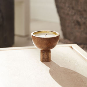 Pot de cire à bougie en bois Meilleure vente Pot à bougie en bois décoratif - Product Image 3