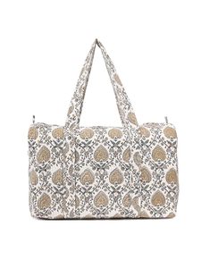 Bolsa de Viaje Acolchada, Gran Capacidad, Estilo Táctico, Fin de Semana, Lujosa, Duradera, Tejido de Algodón, Cierre de Cremallera, Alta Calidad, Deportiva, Casual - Product Image 4