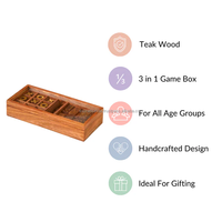 Tic Tac Toe pour enfants et adultes dés en bois Dominos en bois et décor de bureau jeux de famille nuit jeux de société classiques bois rustique