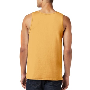 Chaleco deportivo de alta calidad al por mayor, personalizable con logotipo, 100% algodón, transpirable y para gimnasio, para hombre. - Product Image 2