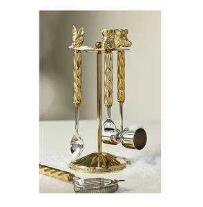 Juego Completo de Herramientas de Barra de Metal, Kit de Preparación de Cócteles Todo en Uno para Principiantes y Profesionales que Aprenden a Mezclar - Product Image 4