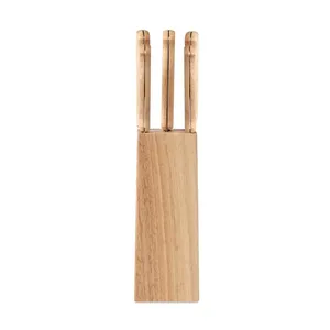 Bloc à couteaux GOURMET personnalisé et ensemble de 6 couteaux – Produit de merchandising haut de gamme - Product Image 5