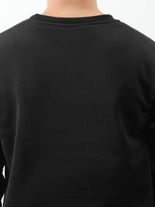 Sweatshirts en molleton de coton vierge à épaules tombantes sur mesure pour hommes Sweatshirts pour hommes de la meilleure qualité - Product Image 5