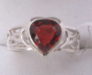 Shah Gems Women's Natural Garnet <b>Ring</b> <b>Adjustable</b> 925 Sterling Silver Rose Gold Plating Oval Cut Bezel Setting Gift for Any - Product Image 1